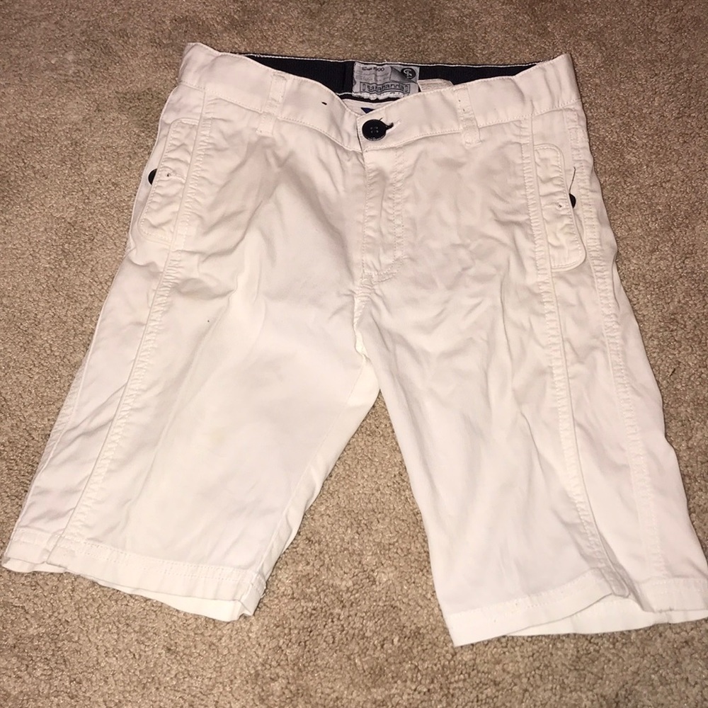White little boys pants
